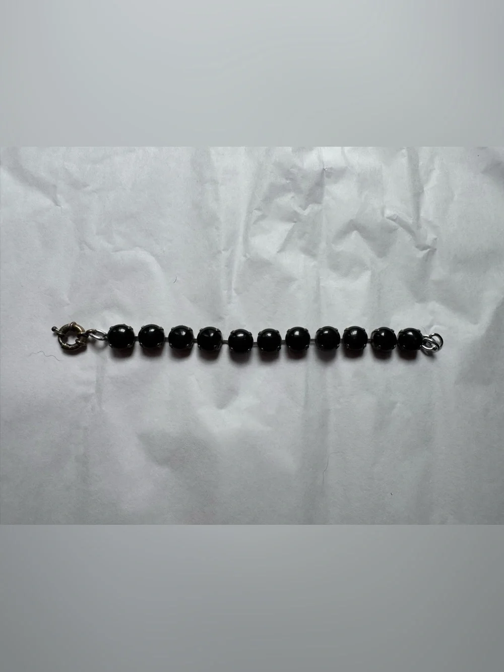 Gold and Black Beaded Bracelet Set - Unbranded Women’s Accessories